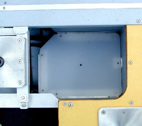 Rear Trackle Tray Compartment