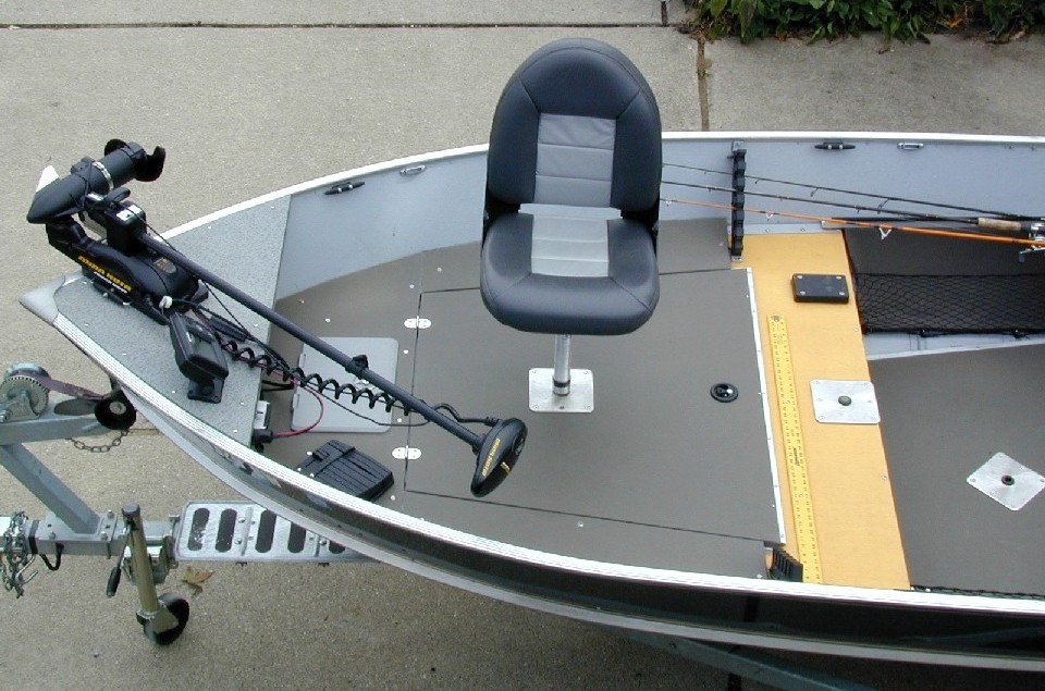 Walleye Boat Front