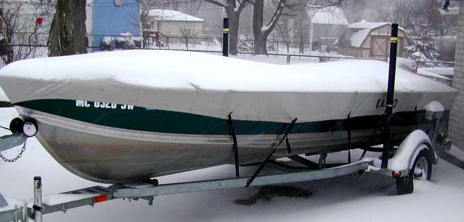 Boat in Winter